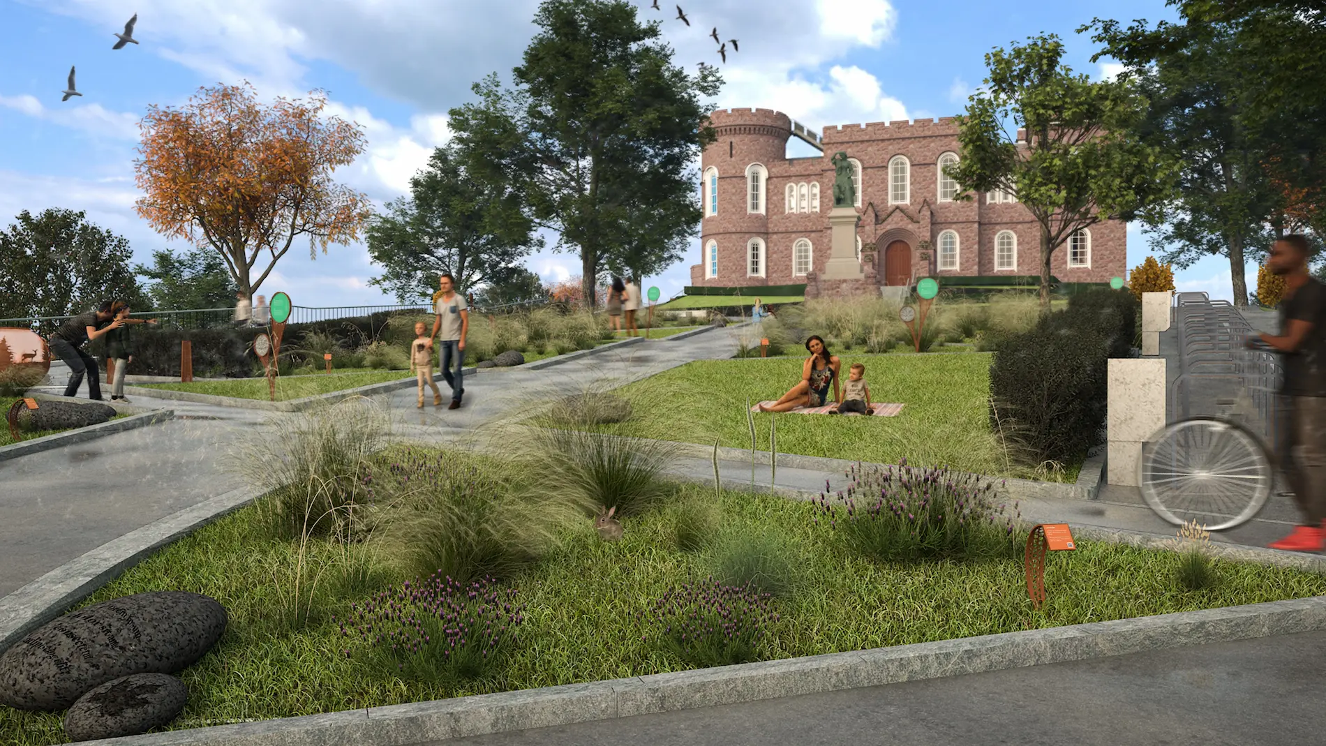 Inverness Castle and Gardens investment opp credit Mather Co